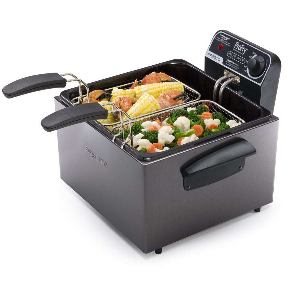 Immersion Element Black Deep Fryer