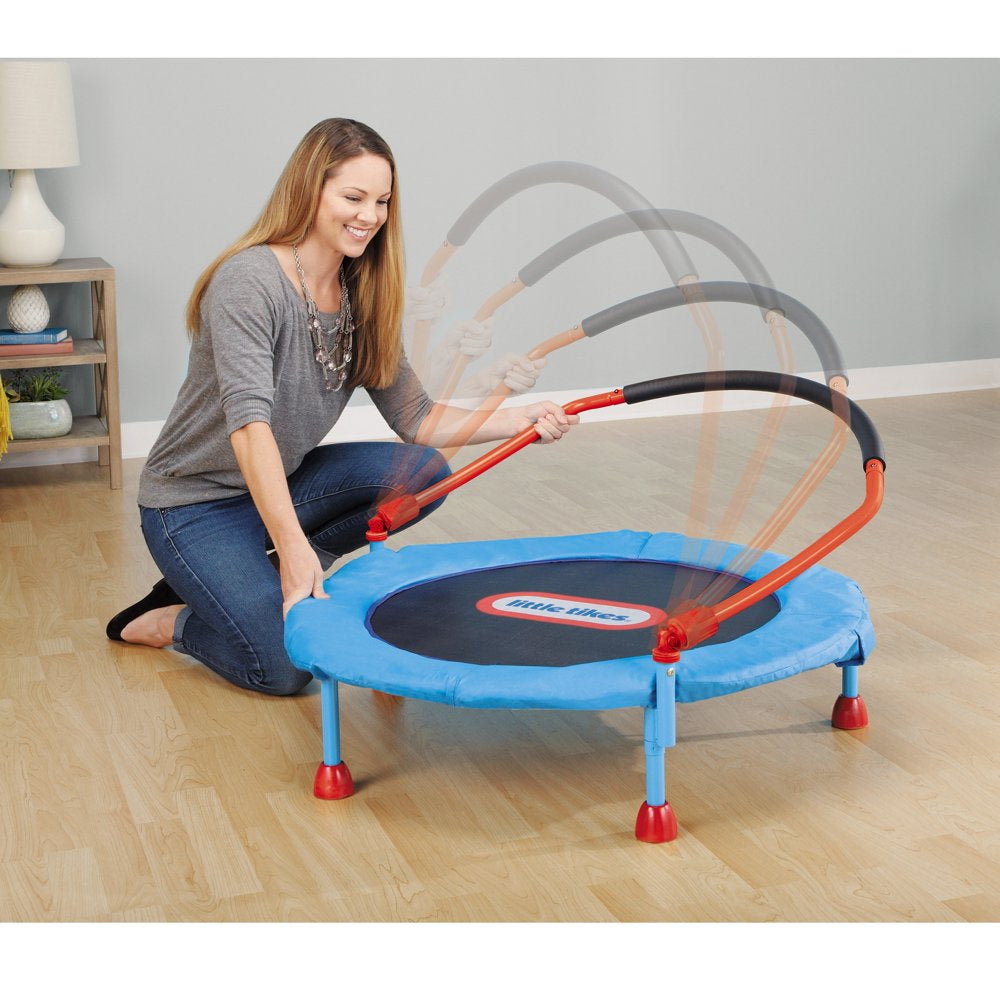 3 Foot Trampoline with Hand Rail