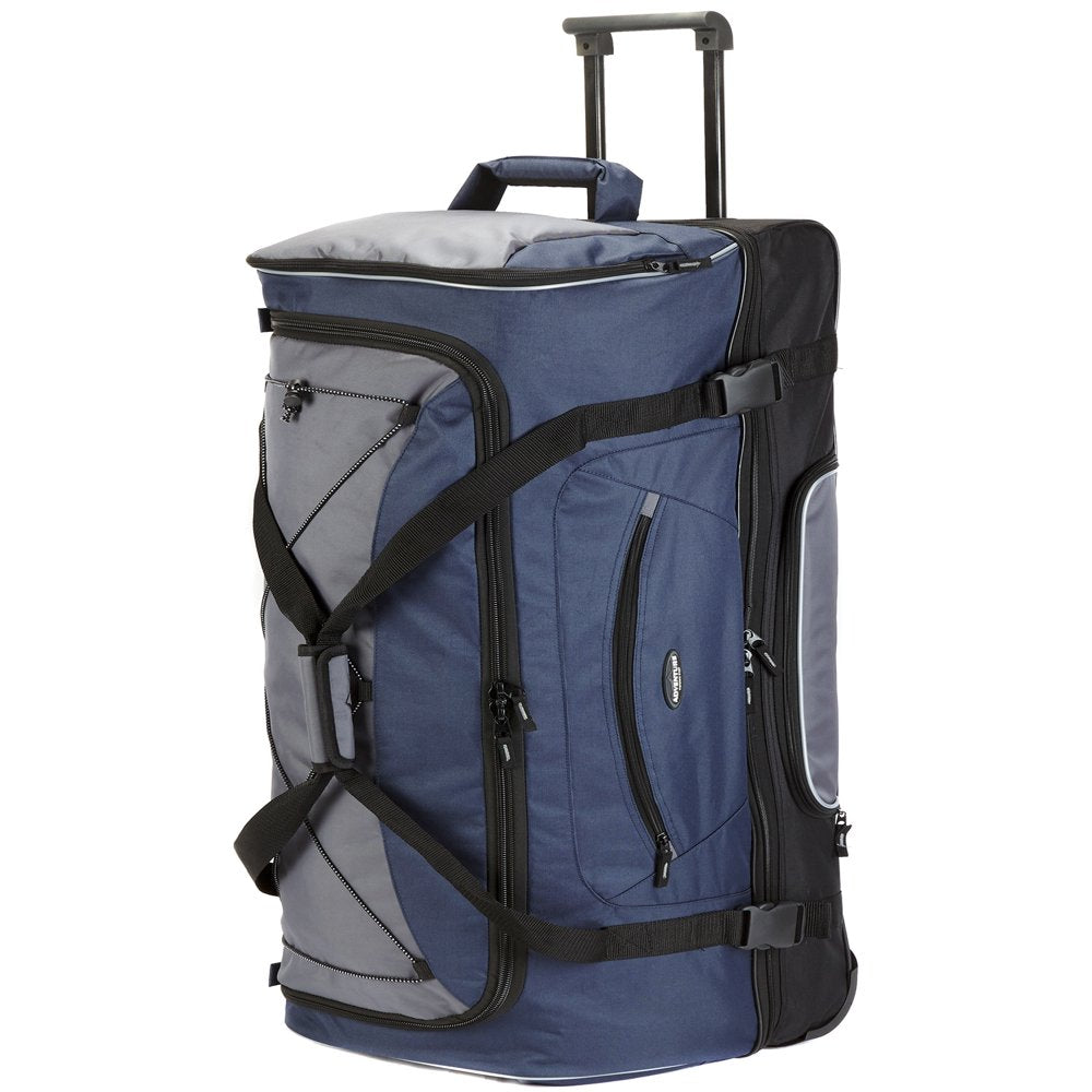 Bottom Rolling Duffel Navy Black