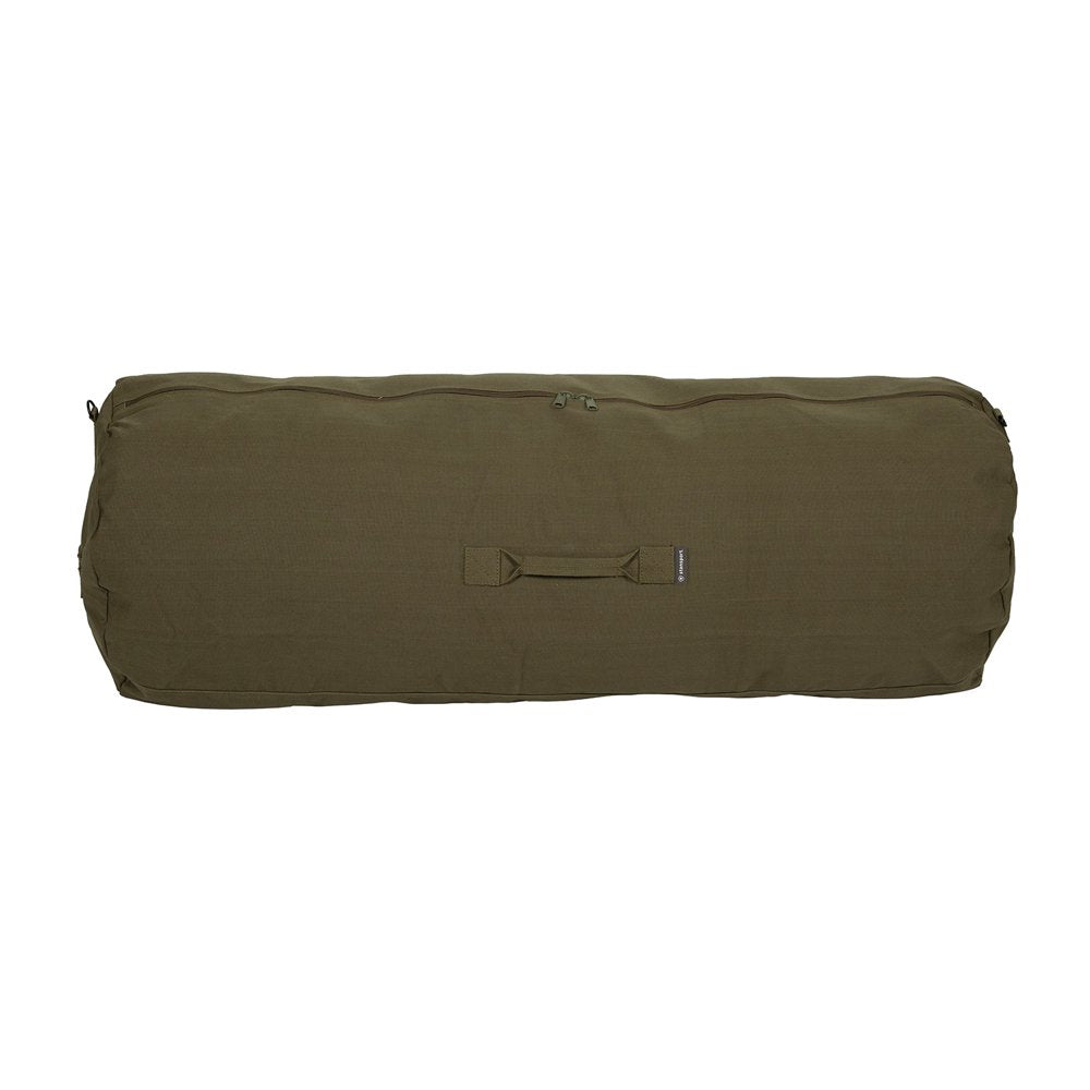 Zippered Canvas Deluxe Duffel Bag