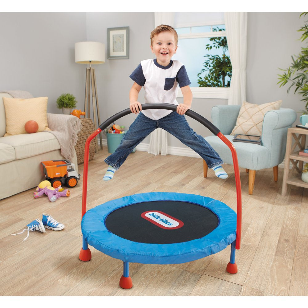 3 Foot Trampoline with Hand Rail