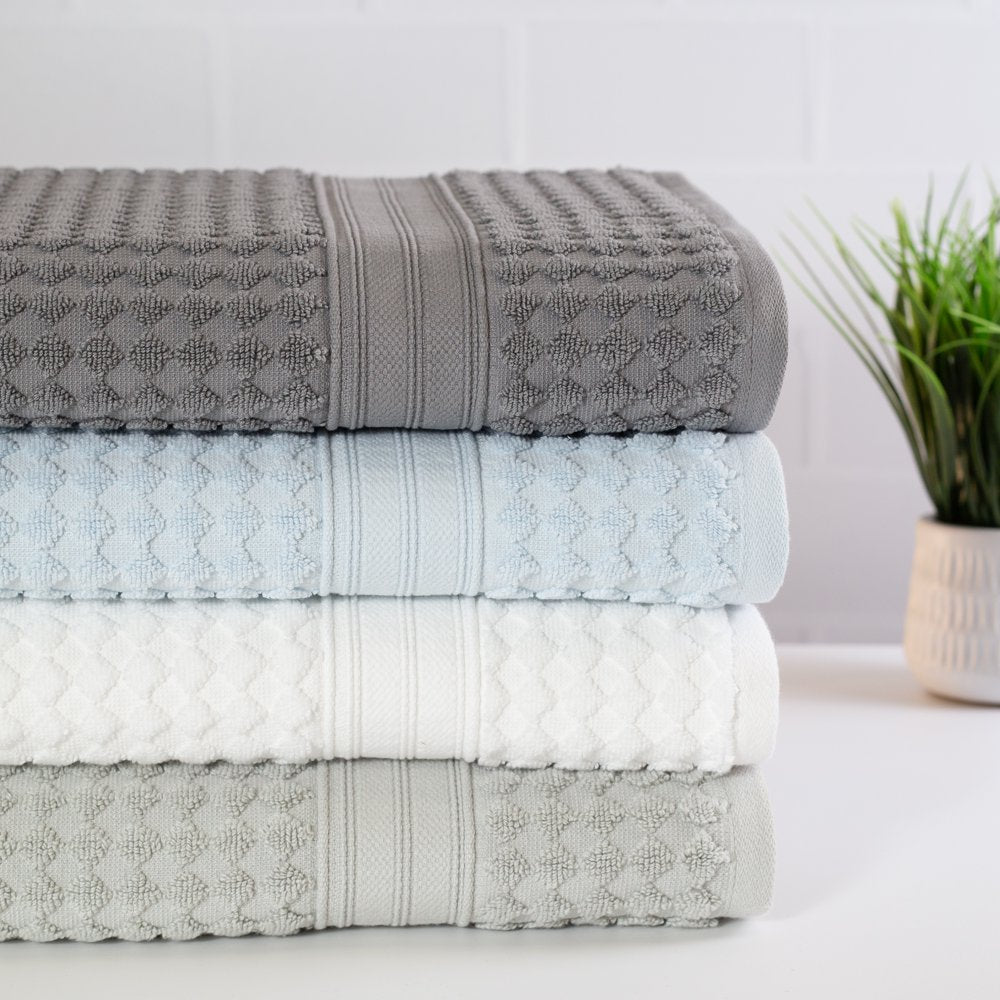 Bath Towel Set in Light Blue