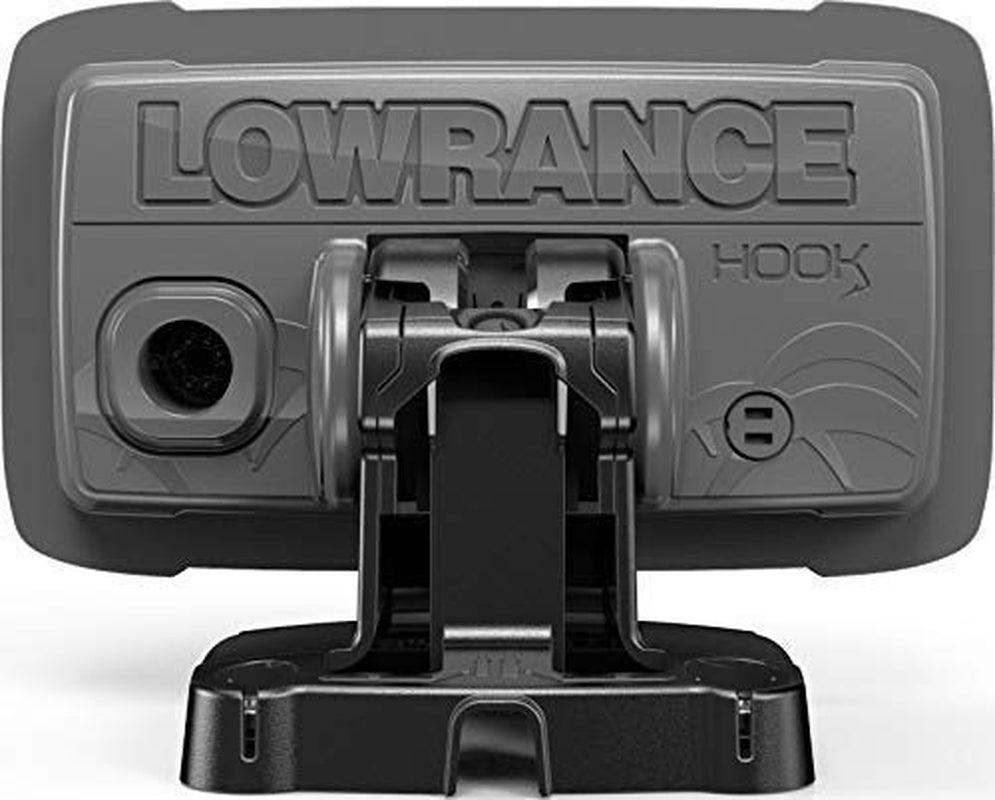 Lowrance HOOK2 4X Portable Fishfinder with Bullet Skimmer Transducer, 4" Screen Size