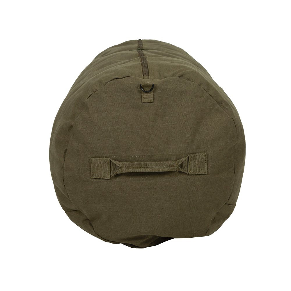 Zippered Canvas Deluxe Duffel Bag