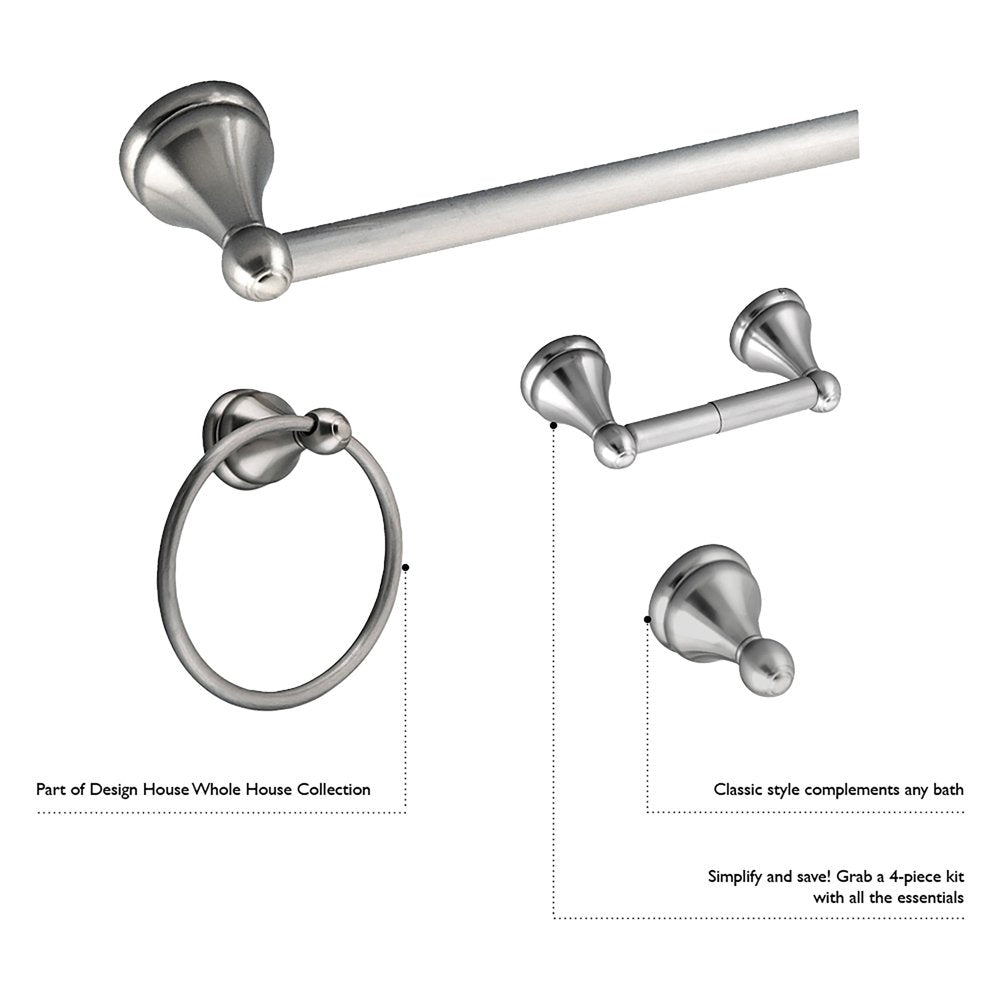 Towel Bar in Satin Nickel