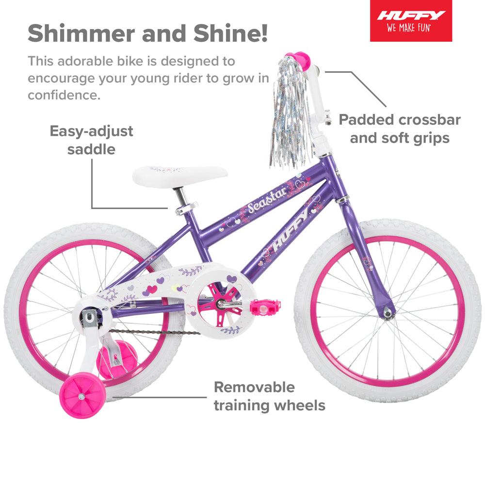 Sea Star Girl Bike Metallic Purple