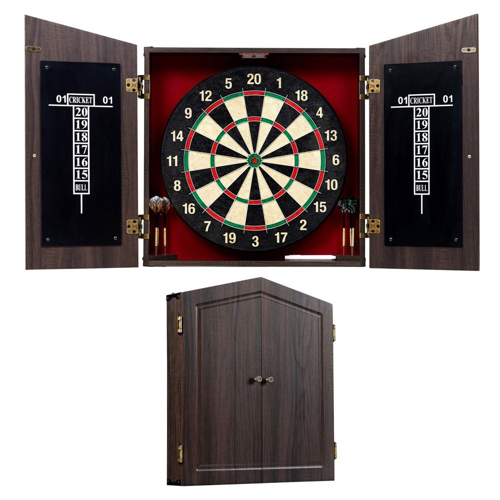 Burnham Bristle Dartboard Cabinet Set