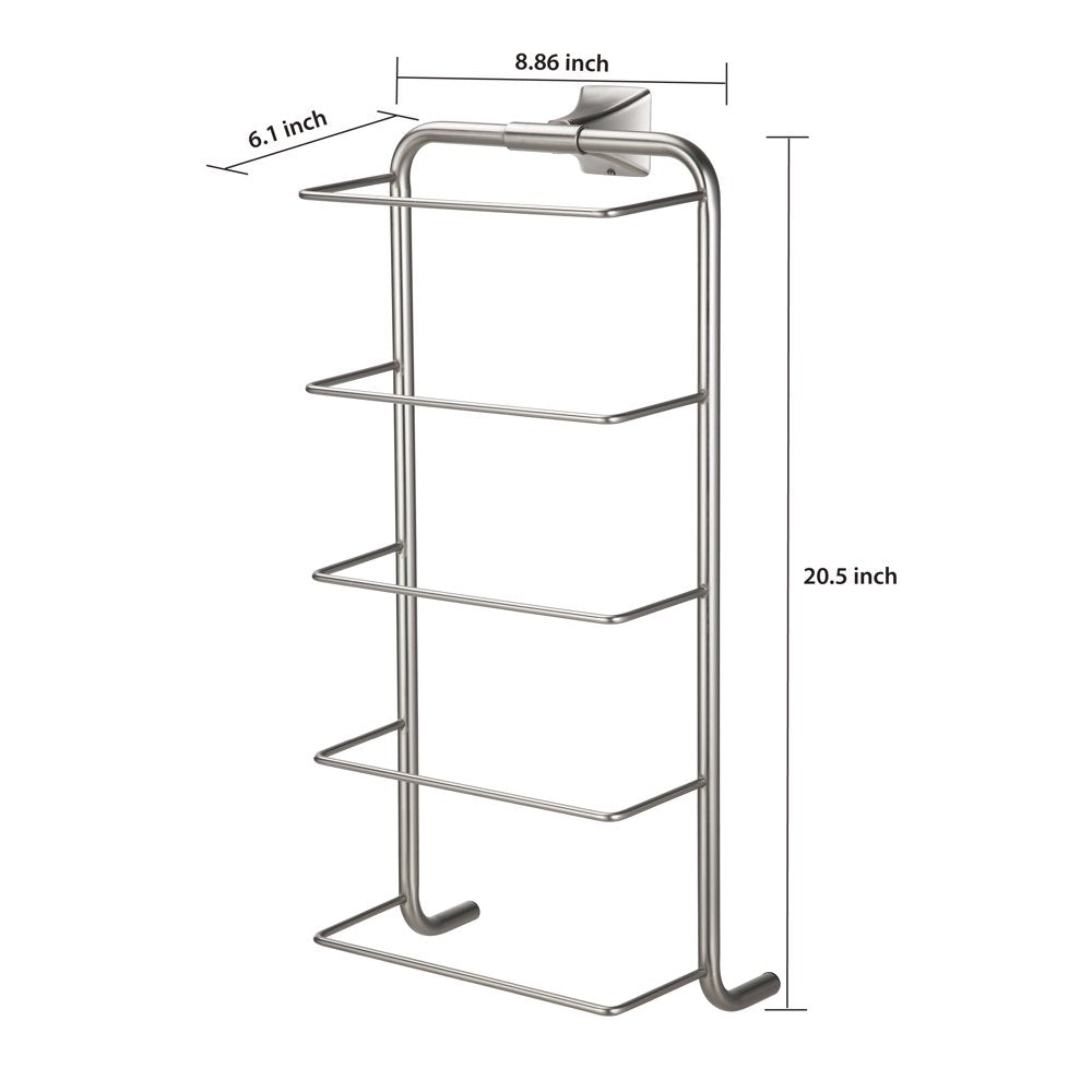 Wall Mount Tier Towel Rack