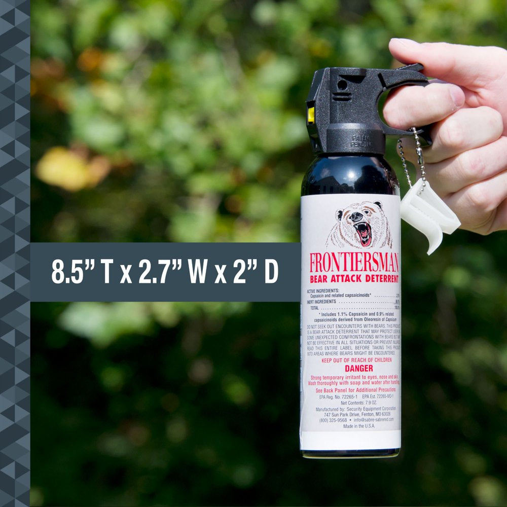 Bear Spray Deterrent with Belt Holster
