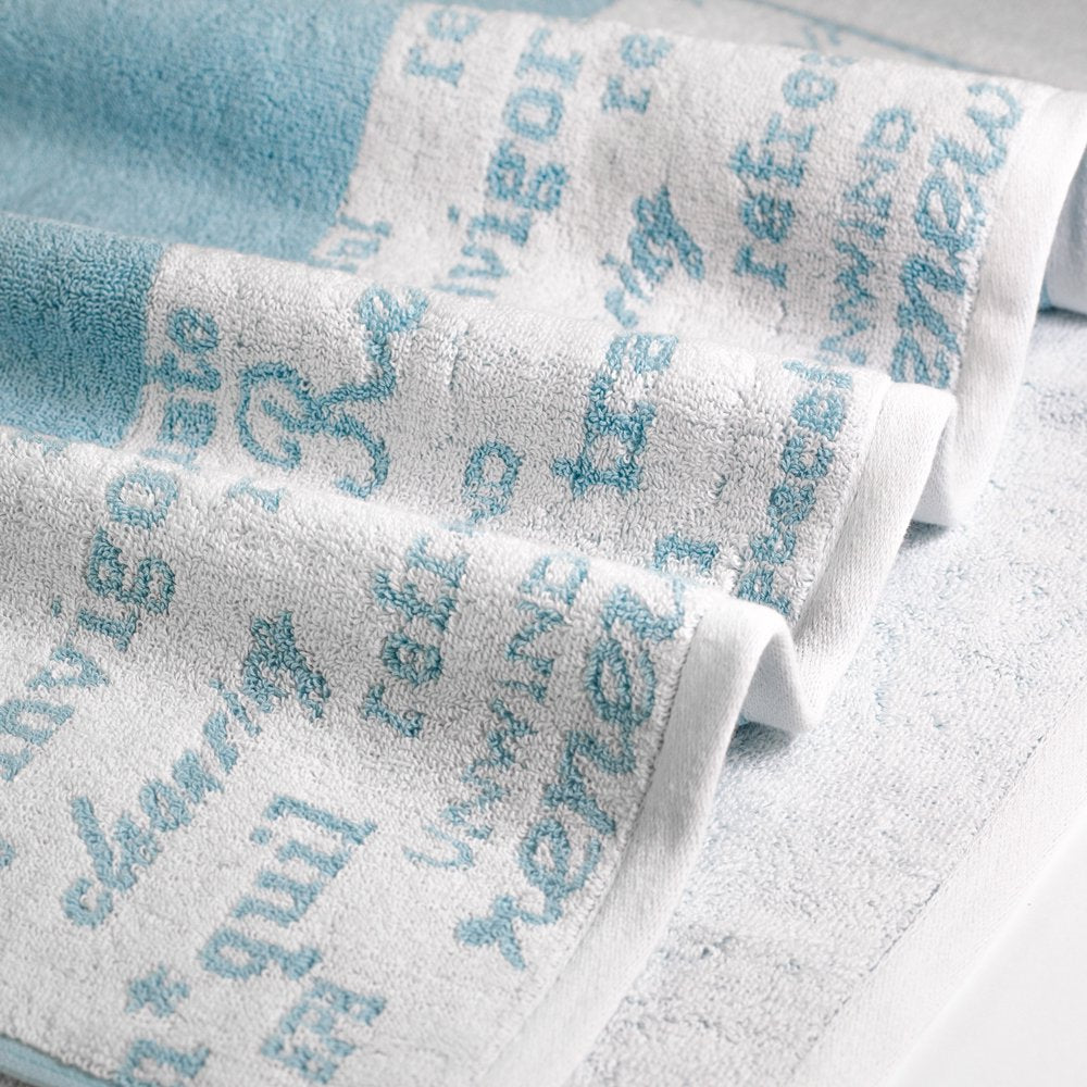 Towel Set in Agean Blue