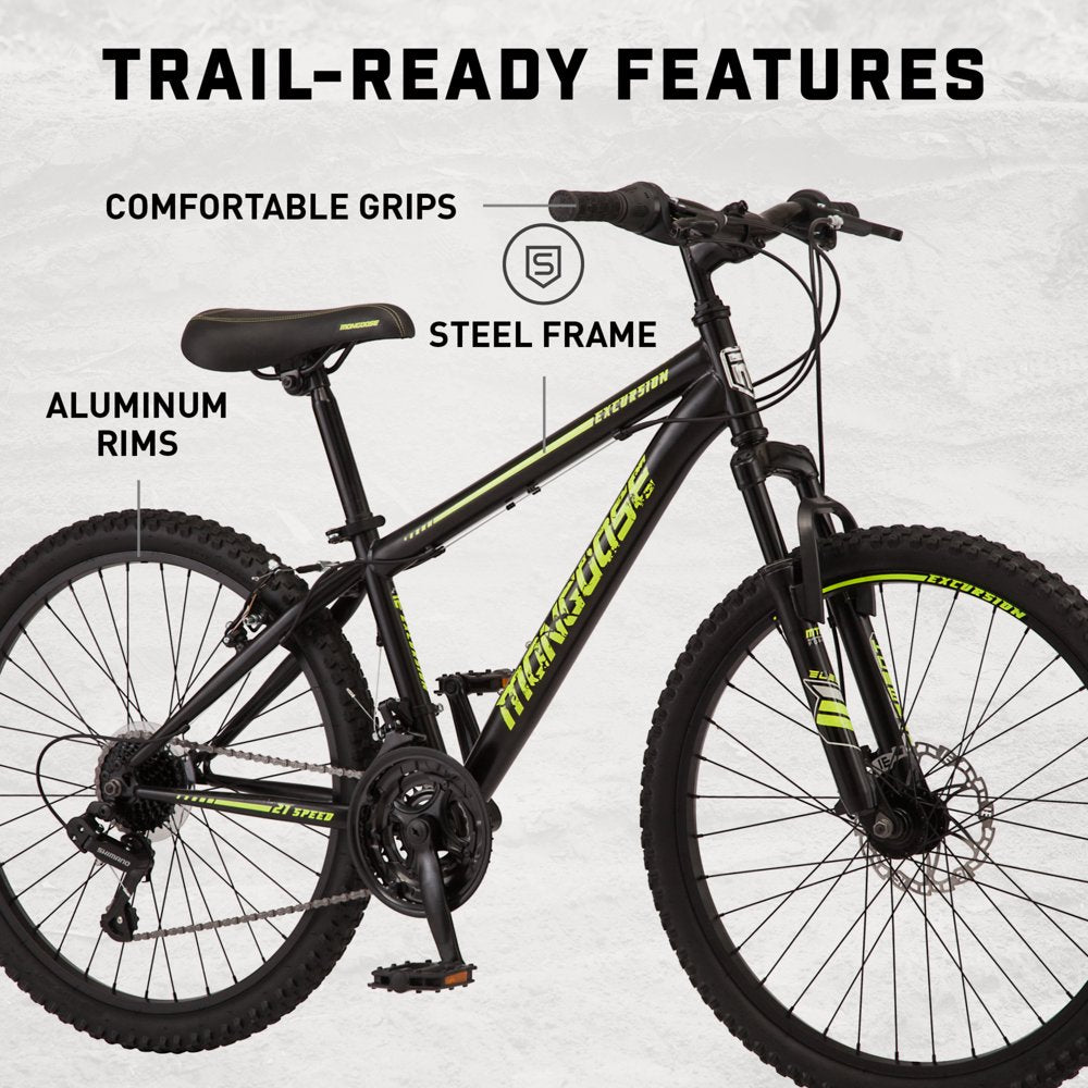24-in. Excursion Unisex Mountain Bike