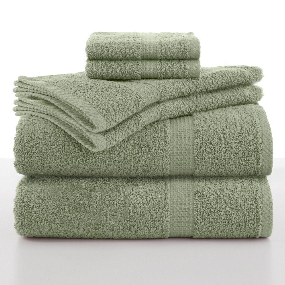 Essentials Solid Red Towel Set