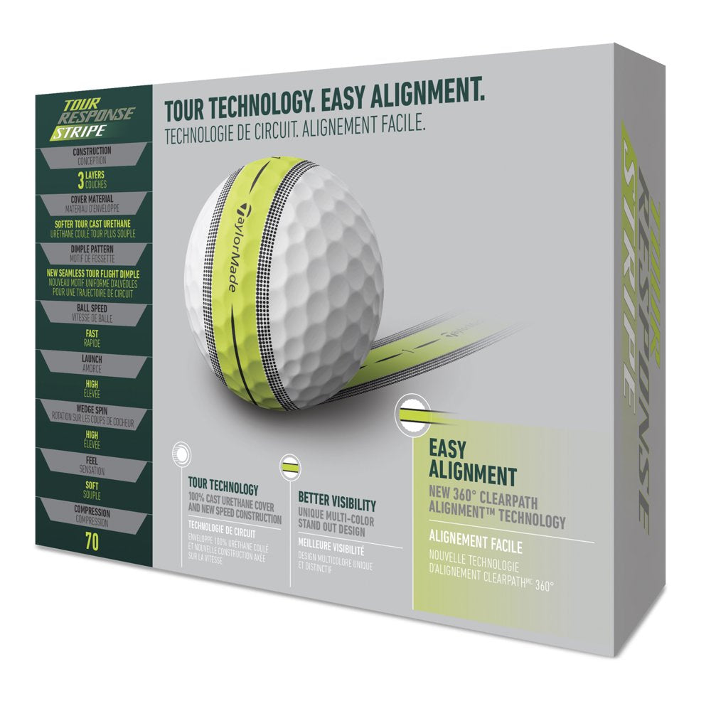 Stripe Golf BallsTour Response Stripe