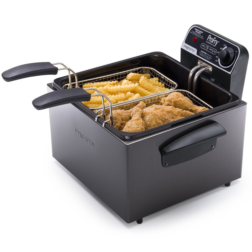 Immersion Element Black Deep Fryer