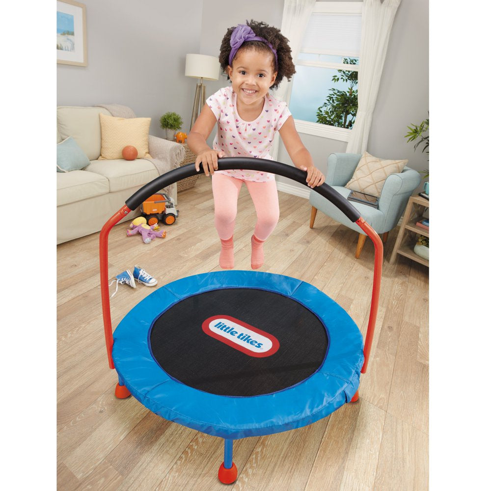 3 Foot Trampoline with Hand Rail