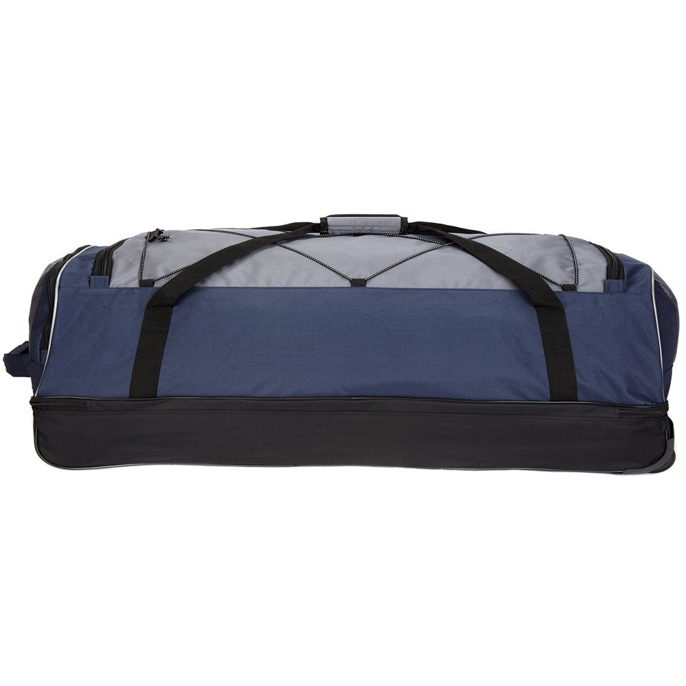 Bottom Rolling Duffel Navy Black