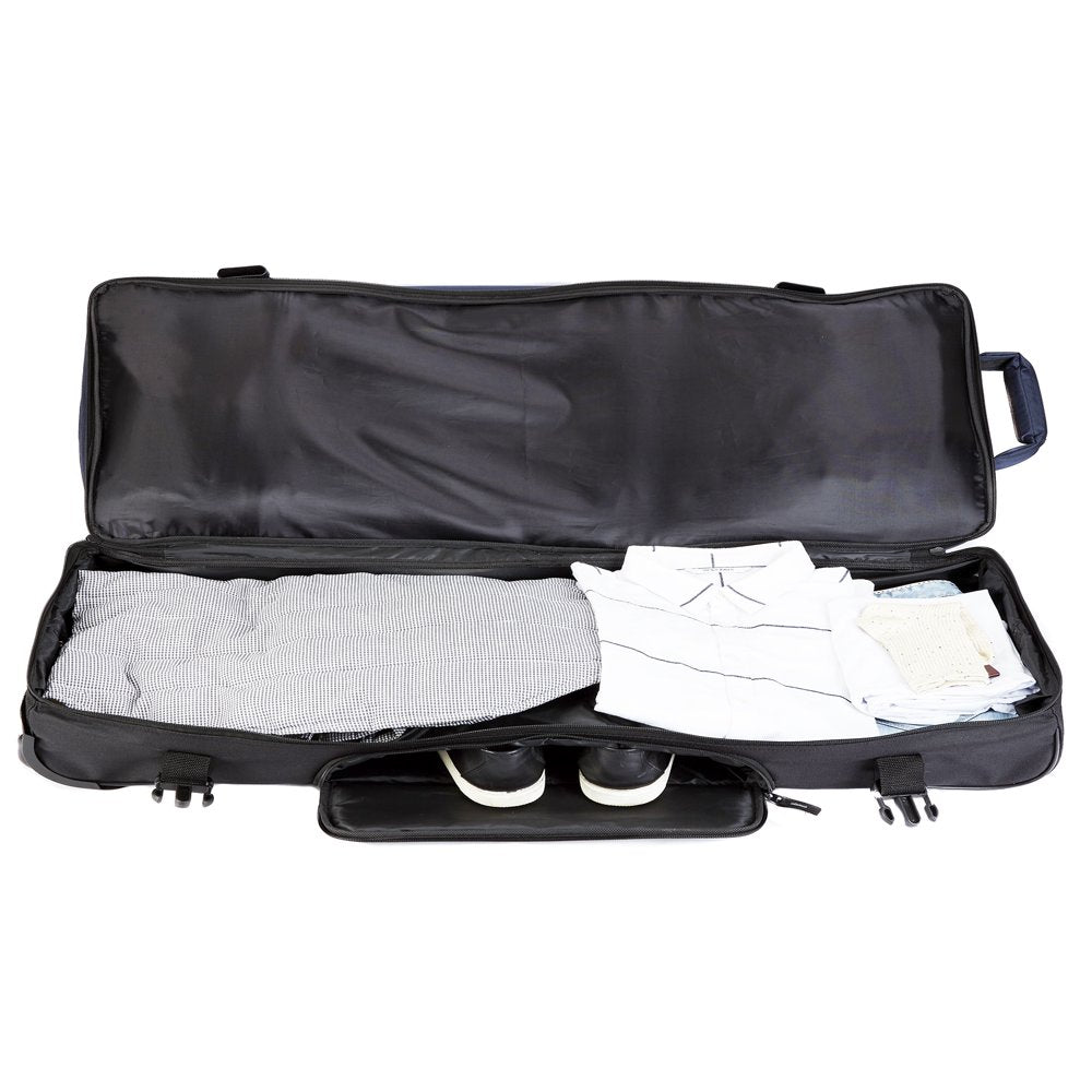 Bottom Rolling Duffel Navy Black
