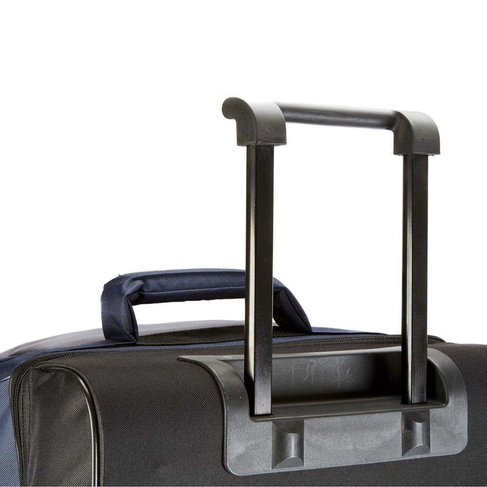 Bottom Rolling Duffel Navy Black