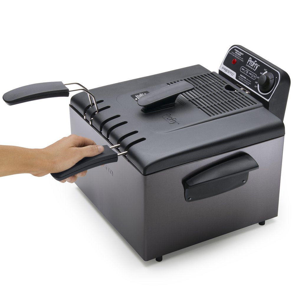 Immersion Element Black Deep Fryer