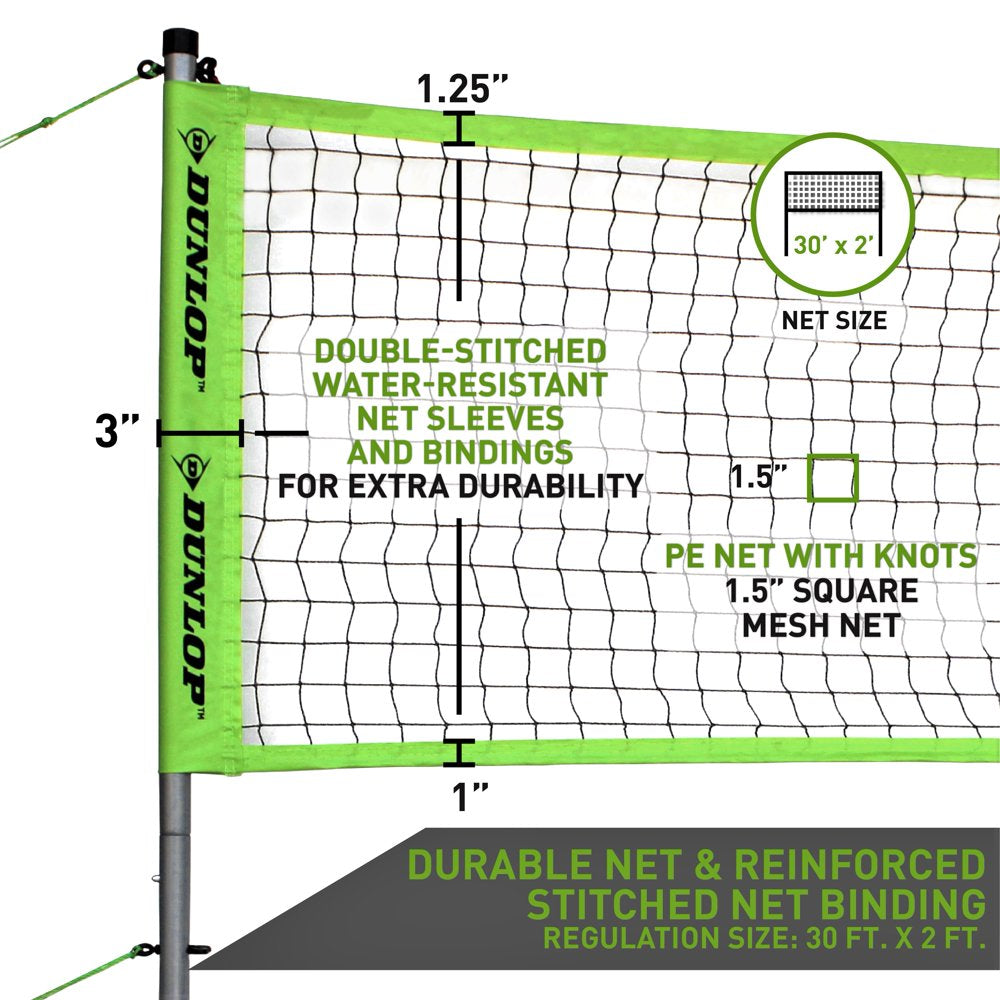 Steel Pole Volleyball Badminton  Set