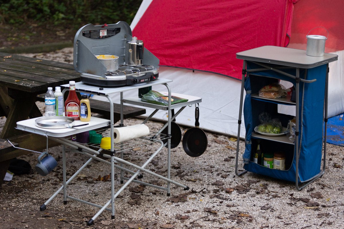 Camp Kitchen Cooking Stand
