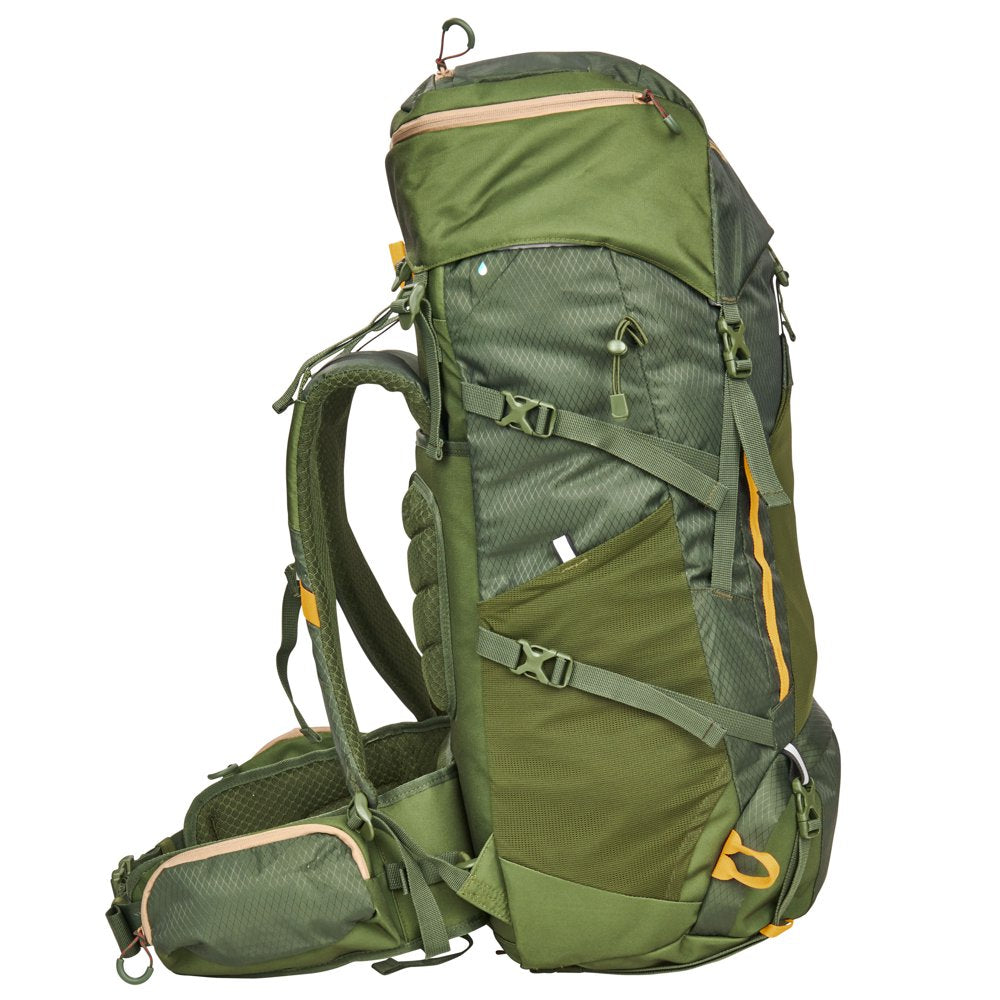 65 Liter Green Backpacking Backpack – WayOlife