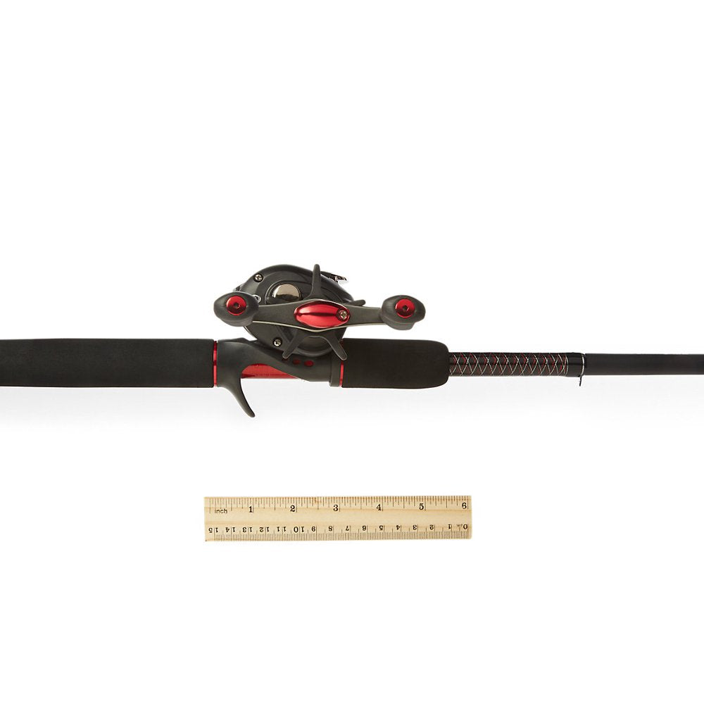 Ugly Stik 6’6” GX2 Baitcast Fishing Rod and Reel Casting Combo